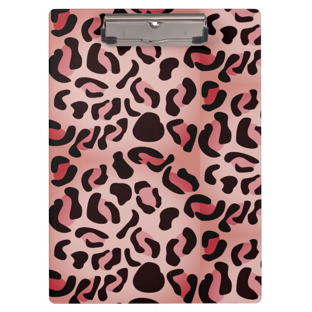 Pranchetas Modern Leopard Pattern Animal (Frente)