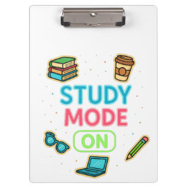 Pranchetas Modo de Estudo Ativado