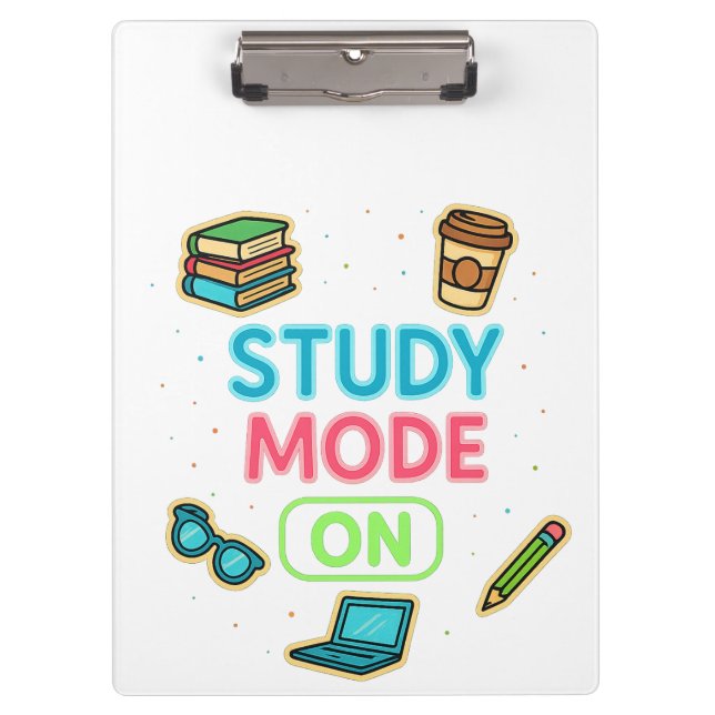 Pranchetas Modo de Estudo Ativado (Frente)