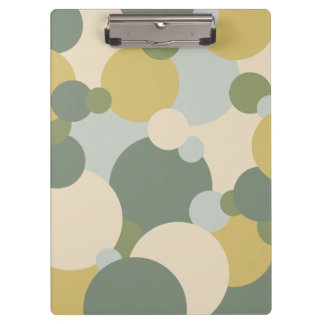 Pranchetas Moléculas de cor verde-amarela Área de transferênc