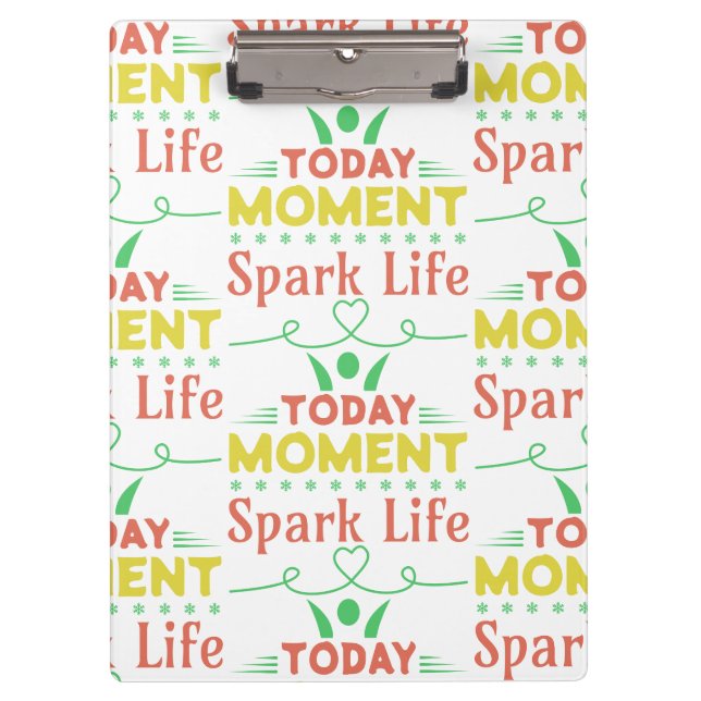 Pranchetas Momento Atual, Saco de Tote Life Spark (Frente)