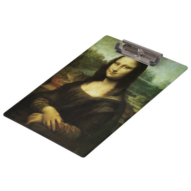 Pranchetas Mona Lisa de Leonardo da Vinci, Arte Renascentista (Inclinado)