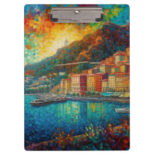 Pranchetas Mônaco, Monte Carlo Bay no estilo van Gogh