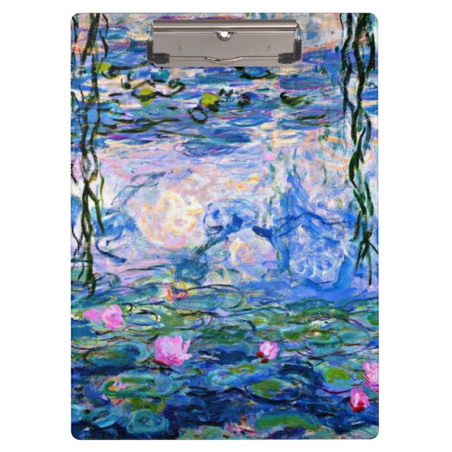 Pranchetas Monet - Lírios de Água, 1919 (Frente)