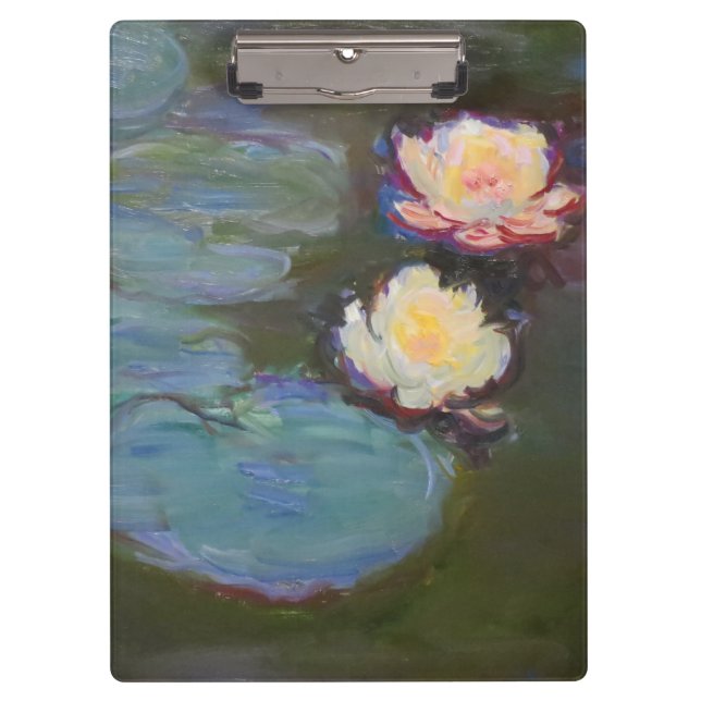 Pranchetas Monet Water Lily Lily Pond Waterlily Painting (Frente)