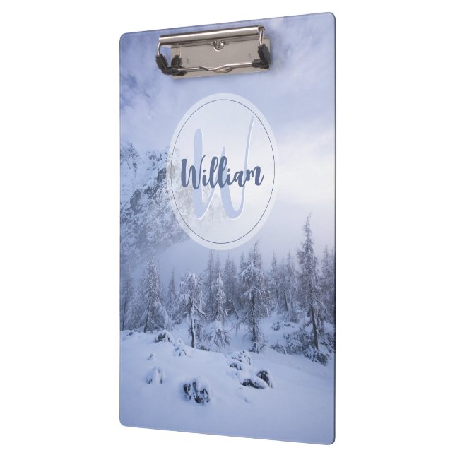 Pranchetas Monograma da floresta de névoa das maravilhas do i (Esquerda)