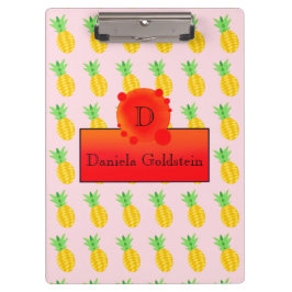 Pranchetas Monograma da Soação de Abacaxi com Diversão de fru