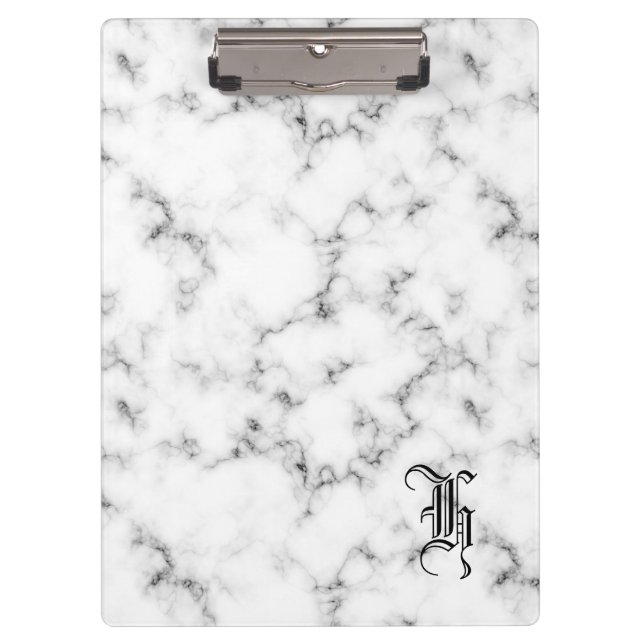 Pranchetas Monograma de mármore (Frente)