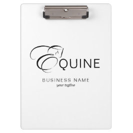 Pranchetas Monograma - Letra E Cavalo