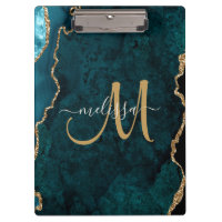 Monograma Personalizado de Agitação Dourada com Te