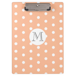 Pranchetas Monograma Polk-a-dot