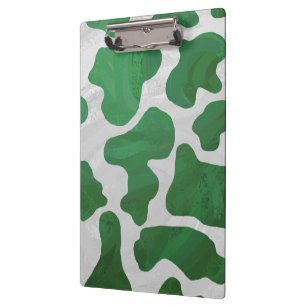 Pranchetas Monograma Verde-Vaca e Branco