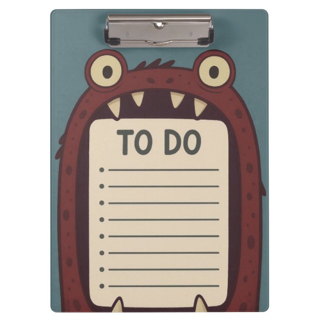 Pranchetas Monster To Do  (Frente)