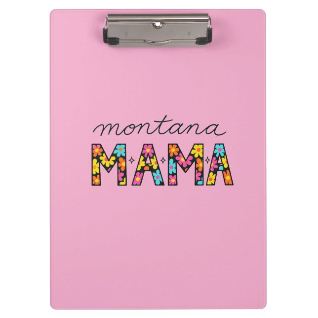 Pranchetas Montana Mama Clipboard (Frente)