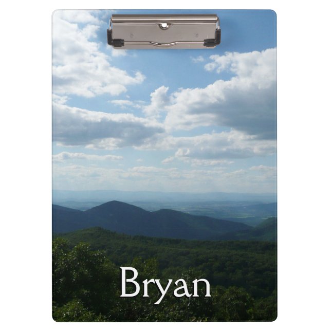 Pranchetas Montanhas Appalachian II Shenandoah (Frente)