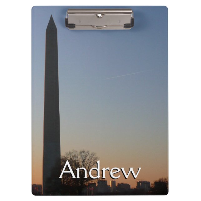 Pranchetas Monumento a Washington ao Pôr-do-Sol em DC (Frente)