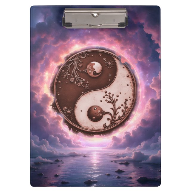 Pranchetas Moonlit Balance – Yin Yang of Eternal Light.  (Frente)