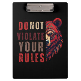 Pranchetas Motivação | Próximo modo de pensar | Urso