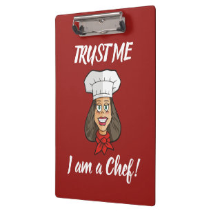 Pranchetas Mulher Chef