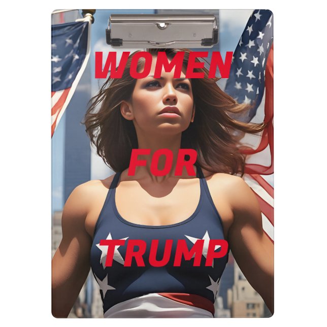 PRANCHETAS MULHERES PARA TRUMP (Frente)
