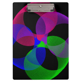 Pranchetas Multi Color Fusion Geometric Clipboard