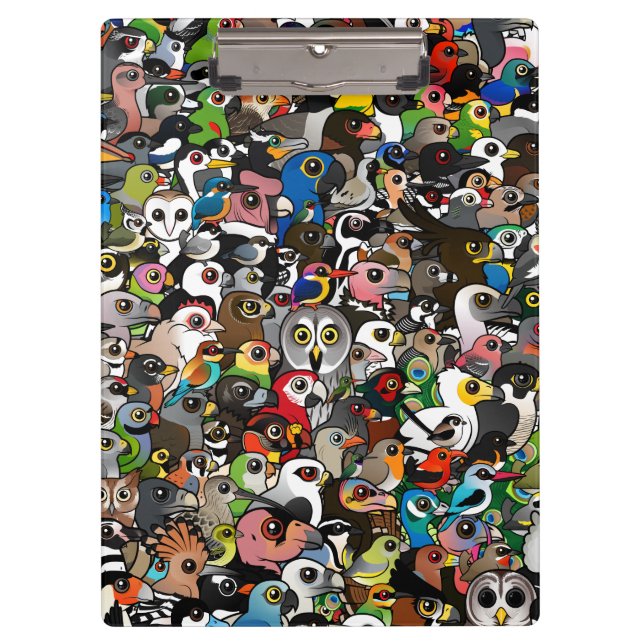 Pranchetas Multidão de Birdorable (Frente)