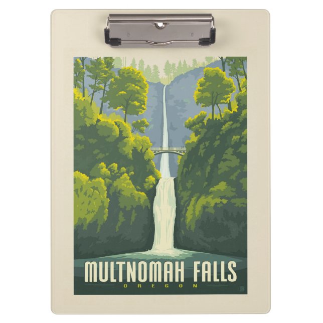 Pranchetas Multnomah Falls | Oregon (Frente)