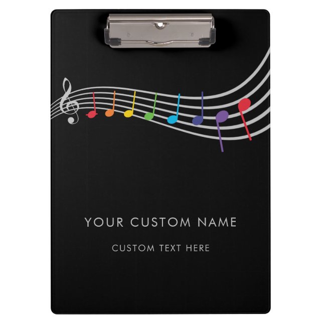 Pranchetas Música School Children Rainbow Choir Teacher (Frente)