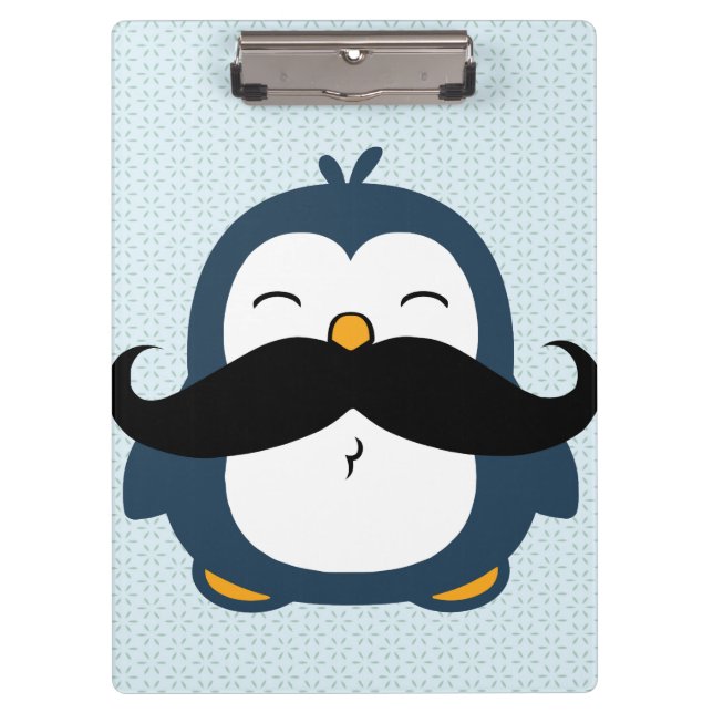 Pranchetas Mustache Penguin (Frente)