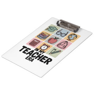 Pranchetas Na Minha Era de Professora Vida de Professora de J