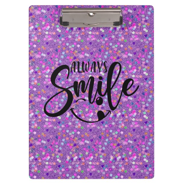 Pranchetas Na moda Brilhante sempre sorri elegante (Frente)