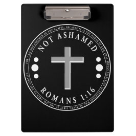 Pranchetas Não envergonhado do Evangelho Cristão Verse