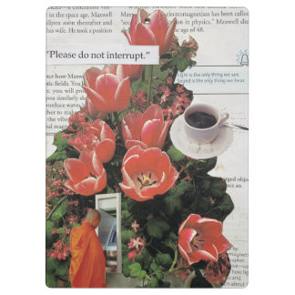 Pranchetas Não Interrompa O Tempo De Café Da Manhã Do Dinheir