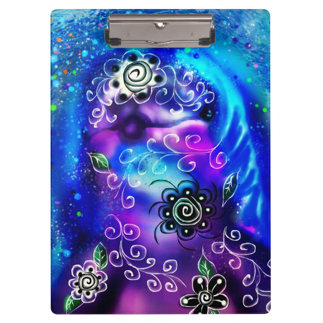 Pranchetas Náutica Costeira de Golfinho Azul Branco (Frente)