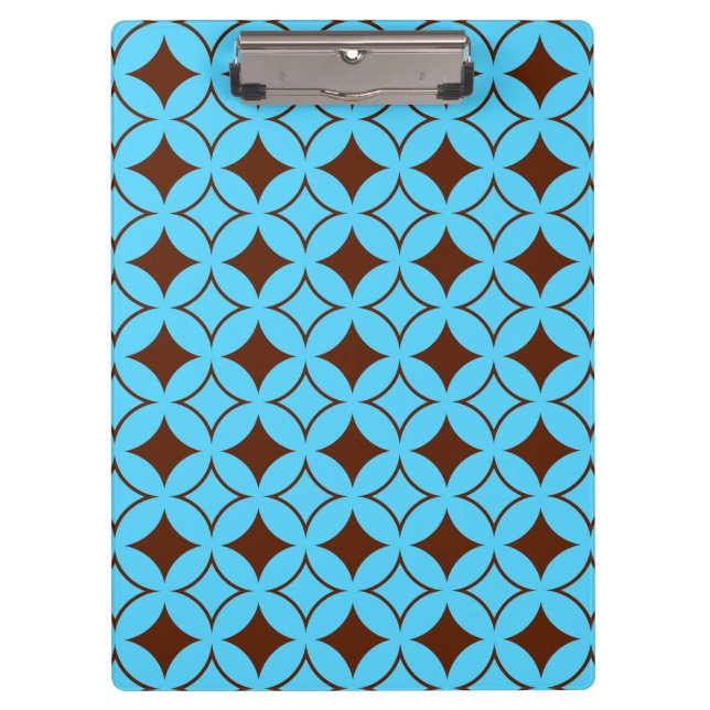 Pranchetas Navio azul e marrom (Frente)