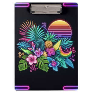 Pranchetas Neon tropical/Havaiano Colorido