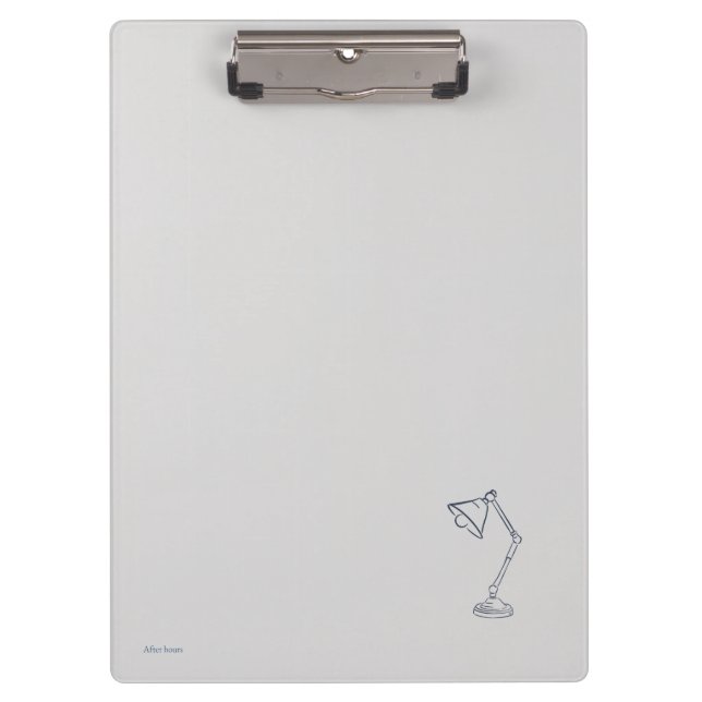 Pranchetas Night Lamp-Midnight Cartographer- Clipboard (Frente)