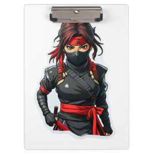 Pranchetas Ninja Girl