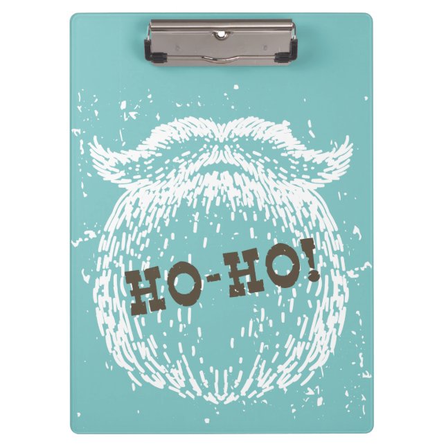 Pranchetas Noel de Papais noeis de Natal Ho-Ho (Frente)