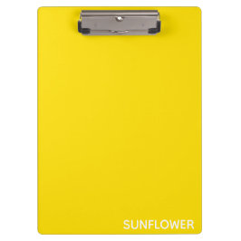 Pranchetas Nome da Cor Amarelo do Girassol