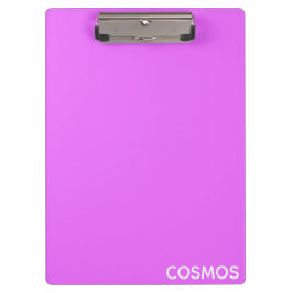 Pranchetas Nome de cor roxa do Cosmos