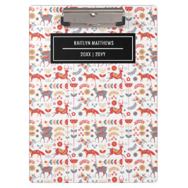 Pranchetas Nome do Padrão Animal Escandinavo na moda