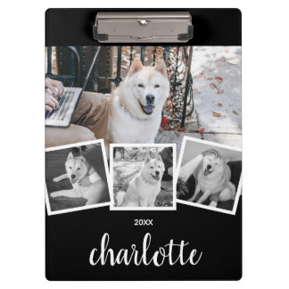 Pranchetas Nome do Script de Colagem de Fotos da Tendência 4 