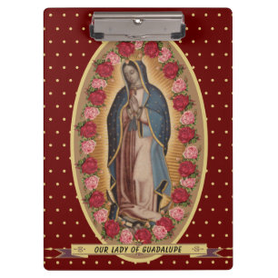Pranchetas Nossa Senhora de Guadalupe Papais noeis Maria Virg
