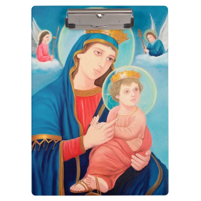 Pranchetas Nossa Senhora Perpétua Ajuda Católica (Frente)