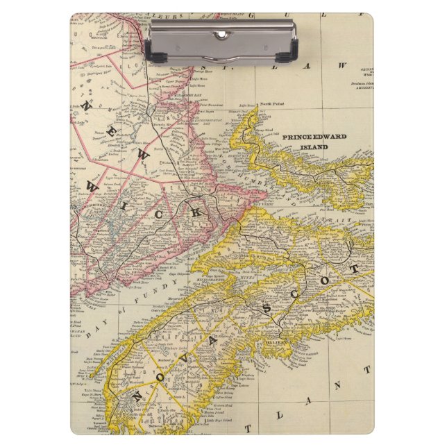 Pranchetas Novo Brunswick, Nova Escócia (Frente)