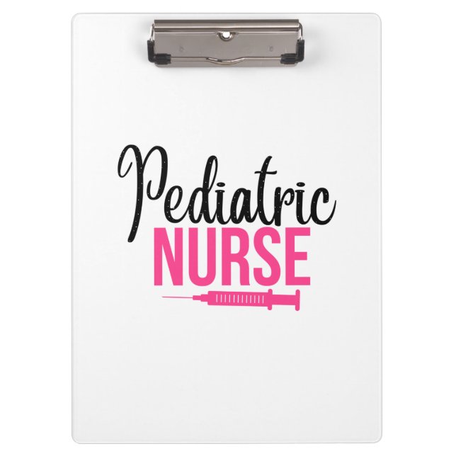 Pranchetas Nurse Gift Pediatric Nurse (Frente)