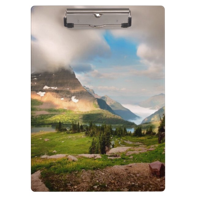 Pranchetas Nuvens que varrem através das montanhas (Frente)