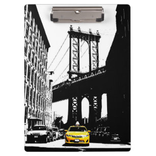 Pranchetas Nyc Nova Iorque Pop Art Yellow Taxi Brooklyn