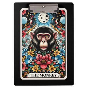 Pranchetas O Cartão Tarot do Macaco